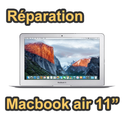 Réparation Macbook air 11" A1370/A1465