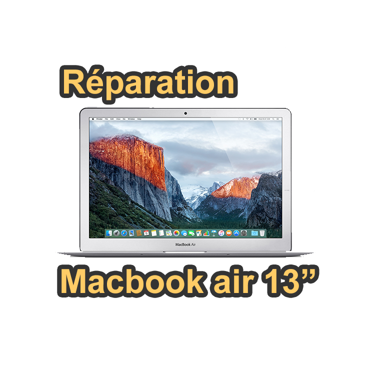 Réparation Macbook air 13" A1369/A1466