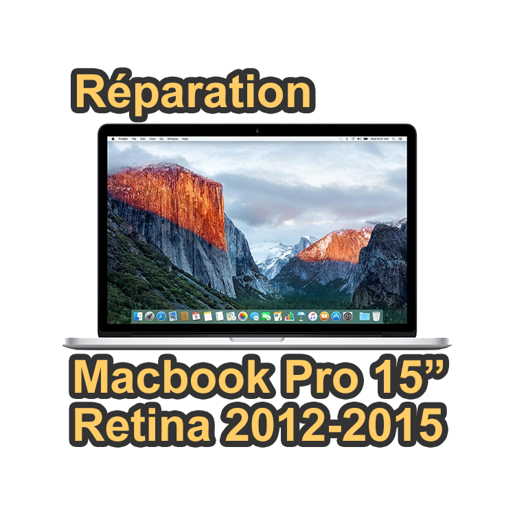 Réparation Macbook Pro Retina 15" A1398