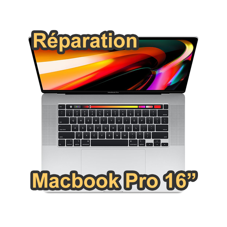 Réparation Macbook Pro 16" A2141/A2485